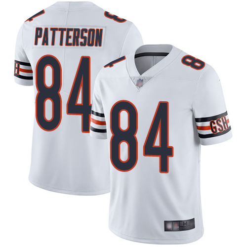 Chicago Bears Limited White Men Cordarrelle Patterson Road Jersey NFL Football #84 Vapor Untouchable->chicago bears->NFL Jersey